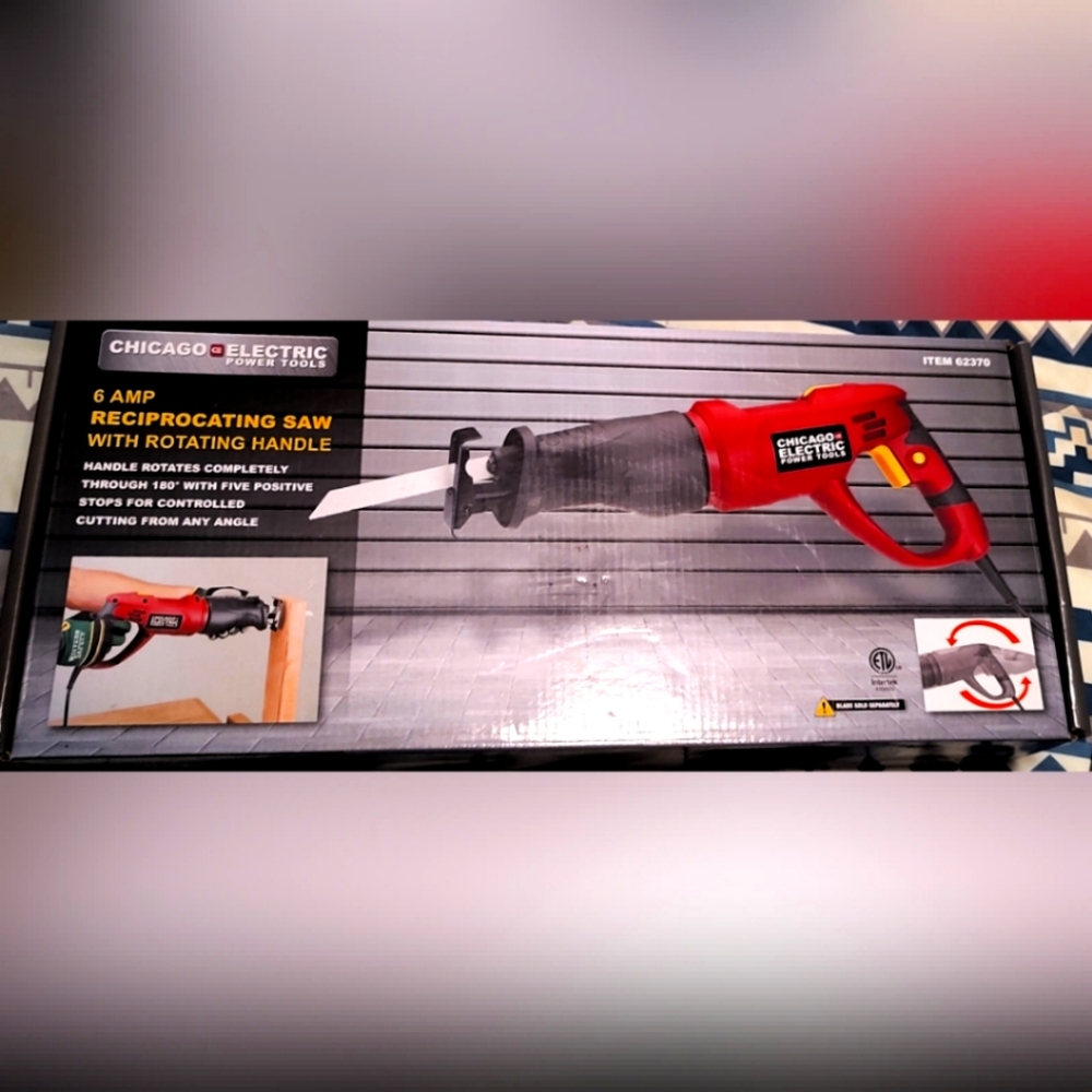 Chicago Electric Reciprocating Saw & Blade Bundle Trade w/ makeupgoddess40